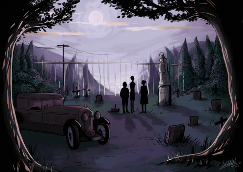 tiger-in-the-flightdeck: neverrwhere: picturesquegoddess: Class assignment to illustrate some scenes