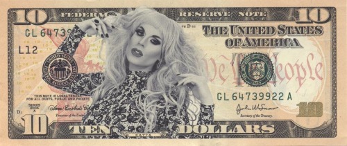 lambcrime:since katya didn’t win drag race, the least we can do is put her on a dollar bill, right?