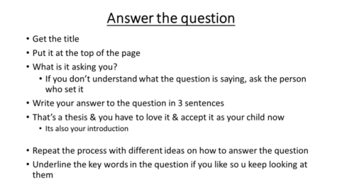 Instead Of Actually Writing An Essay.. I Wrote A Thing On How To Write An Essay (woah Meta) & Added Some