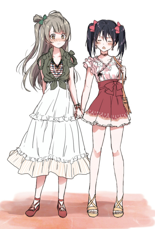 ✧･ﾟ: *✧ On a Date ✧ *:･ﾟ✧♡ Characters ♡ : Kotori Minami ♥ Nico Yazawa ♢ Anime ♢ : Love Live! School 