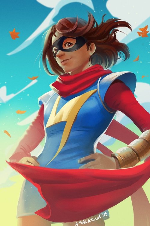 larrydraws: Ms. Marvel is one of the best ongoings out there, and i desperately want more people to 