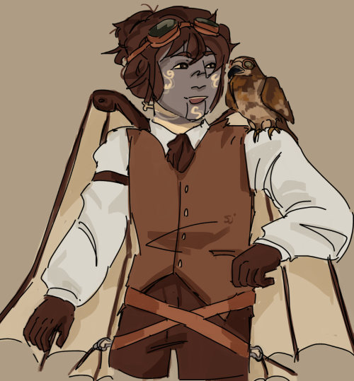 Been Awhile Since I Drew My Fanbot So Here Is New And Improved Drone (and His Hawk Mister)