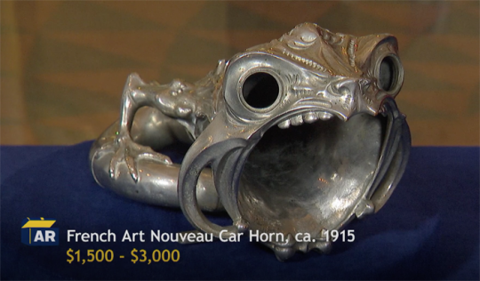 the-doctored-pepper:bowieboosh: bewareimfrench:   focsle:  focsle: Home just in time for A N T I Q U E S R O A D S H O W ! Look at this CAR HORN!!   Imagine driving in 1915 Paris with a fuckin gargoyle on your Peugeot lol   Cargoyle    
