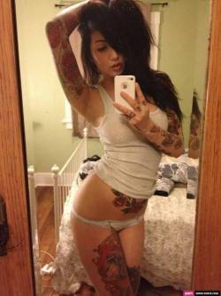 sexyinkgirls2017:  Follow and reblog ifyou like sexy ink girls!