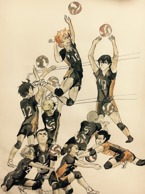 Inktober day 28 HAIKYUU!!