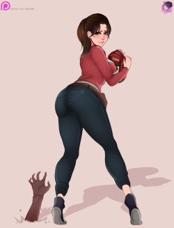   Zoey from Left 4 dead. Monthly Patreon