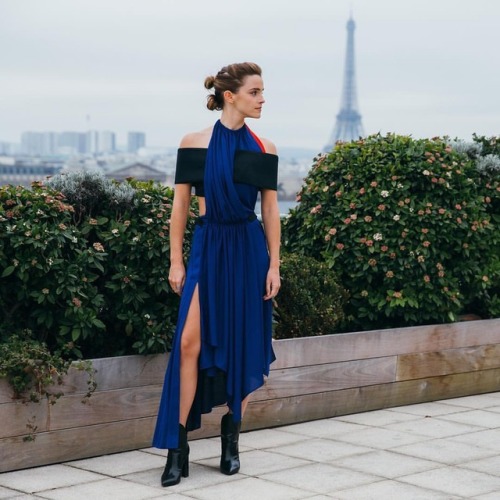 EMMA WATSON wearing custom LOUIS VUITTON