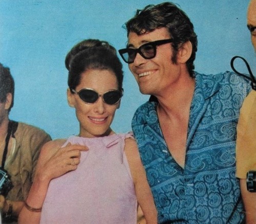 Peter O'Toole and Sian Phillips in Italy in 1967* related posts * https://myfavoritepeterotoole.tu