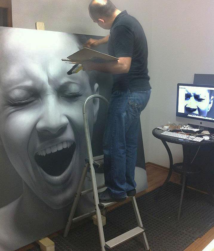 artmonia:  Juan Carlos Manjarrez Oil on canvas