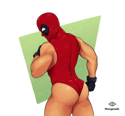 morganadimension:  Deadpool - Fan art