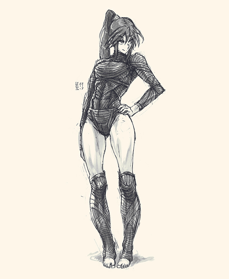 desdraws: Introducing Amanda! Decided to do this one purely digitally, It took a