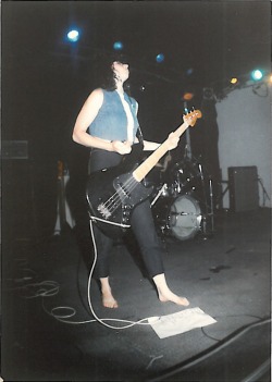 fuckyeahbabesintoyland-blog:  Babes In Toyland, Michelle Leon - Babylon A Go-Go, Cleveland, OH, 1991.   [credit: Bill Keaggy, Flickr] 