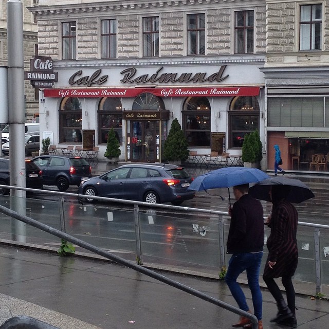 I this in #vienna. Cafe Raimund! First it was Ray&rsquo;s bakery in manchester