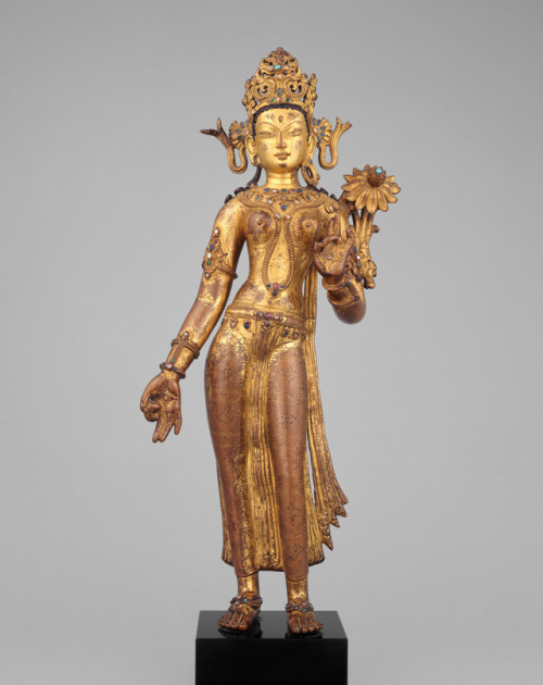 Tara, the Buddhist Savior; Malla period 14th century Nepal