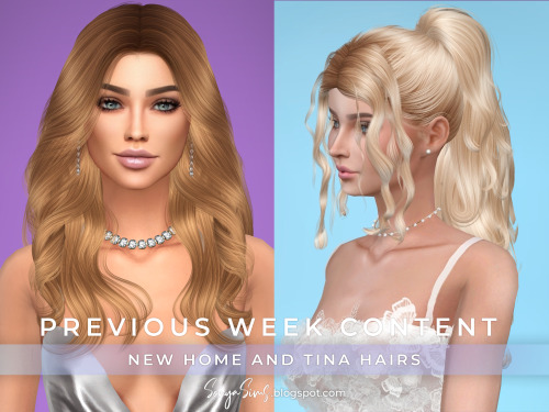 sonyasimscc:DOWNLOAD (CURRENT WEEK)♥ Milky Way Hair *PATREON*♠ Amortentia Hair *FREE*D