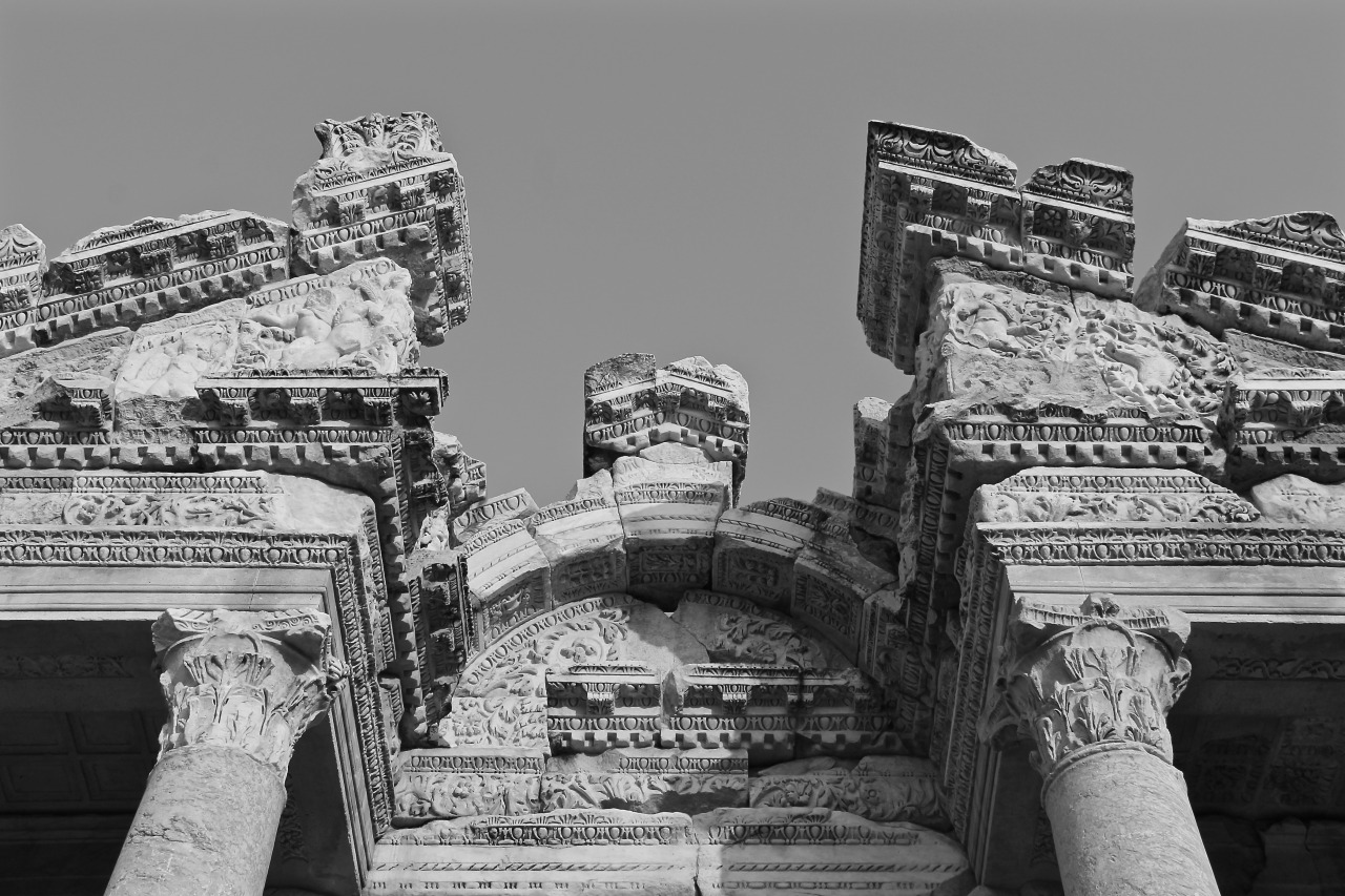 nuretmen:  The Monumental Gateway (Tetrapylon)  Built ca. A.D. 200. The ancient