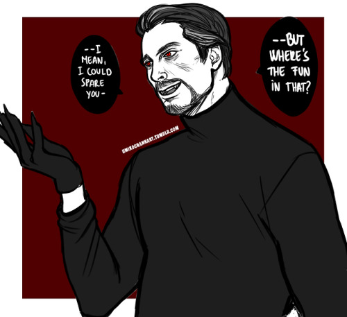 umikochannart: The only reason I drew these was that I wanted to see Vampire!Stephen in a turtleneck