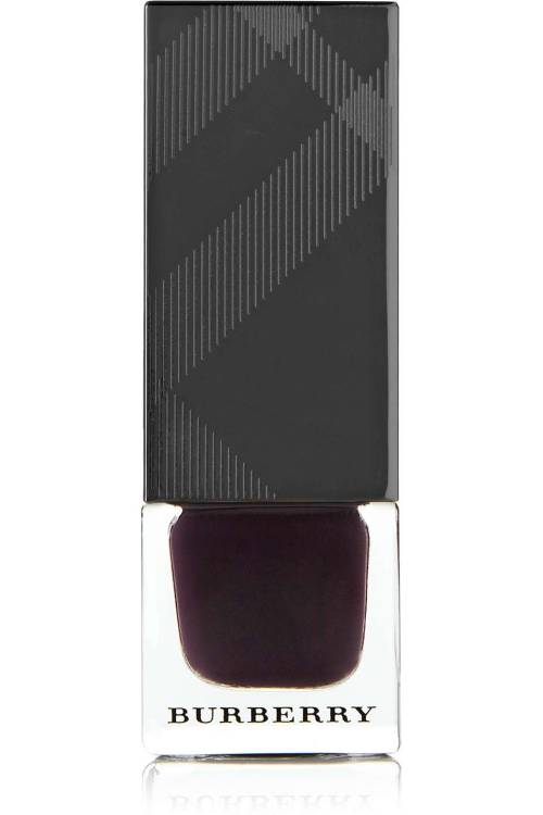 wantering-blog: Dark and StormyBurberry Beauty Nail Polish in 407 Elderberry is my ying to your yang
