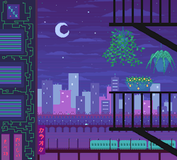 moon-caat:  purple city