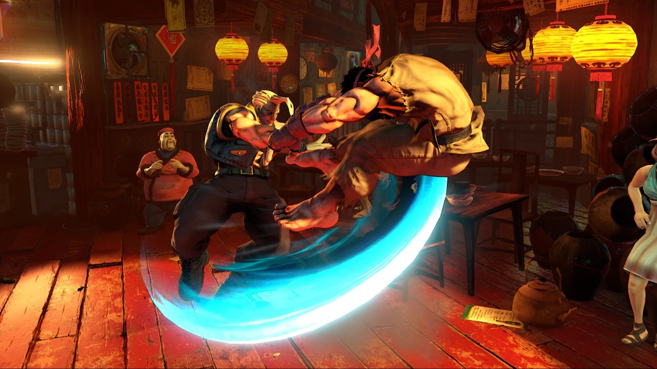 playstation:  New Street Fighter V Screenshots!  Oh hi there, Charlie Nash…  Online