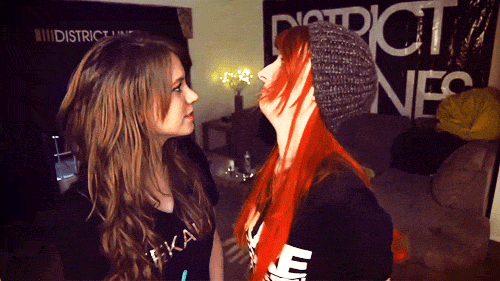 Behind of Lesbians