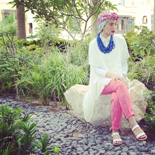 avanzarrr:  thetwinsfashion-blog:  Scarf Turban Style   love her