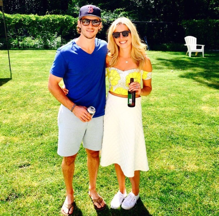 Wives and Girlfriends of NHL players — Josh & Megan Bailey