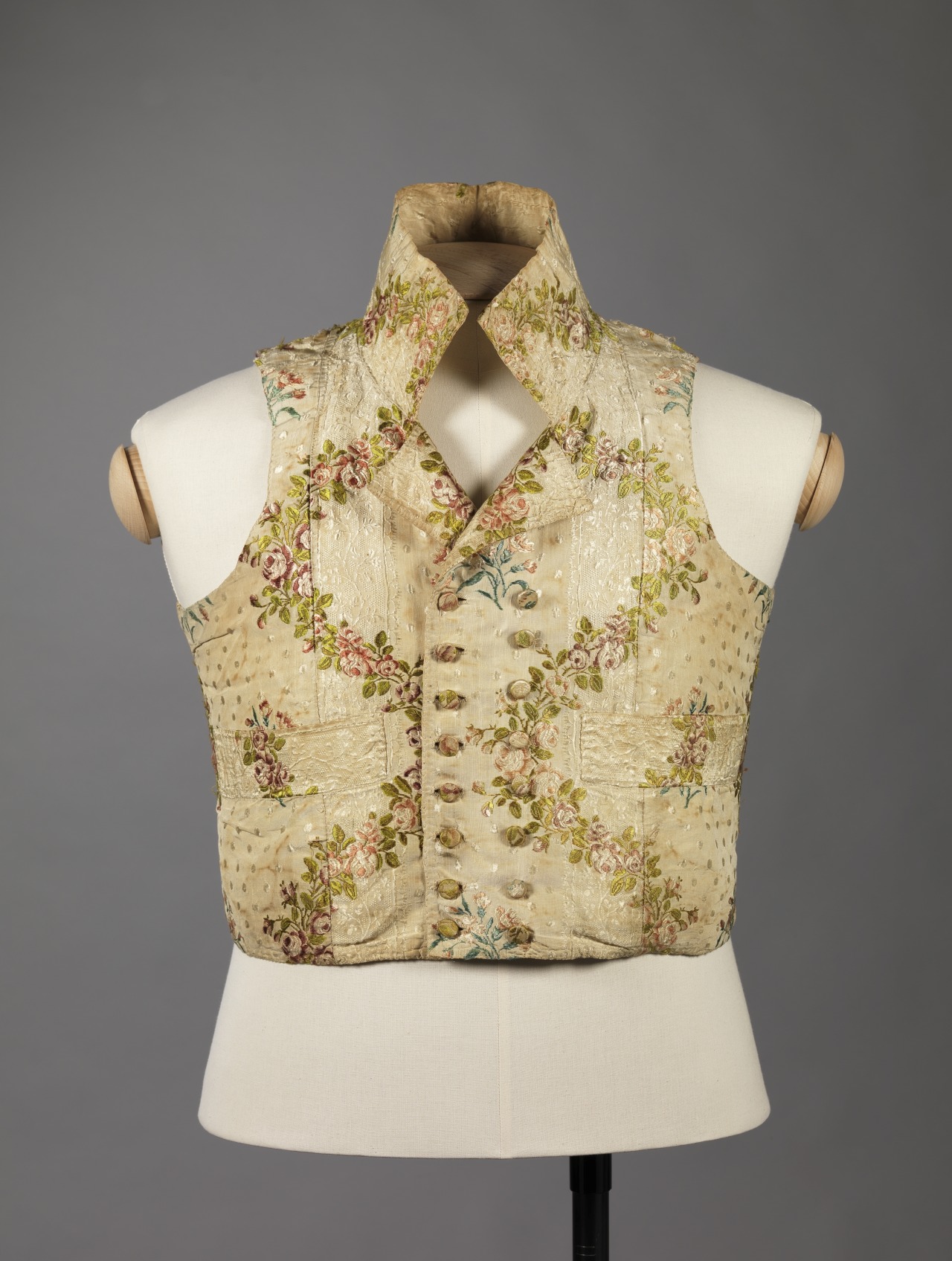 aneacostumes:Patterned male waistcoats from the 19th centuryPink: 1845 ...