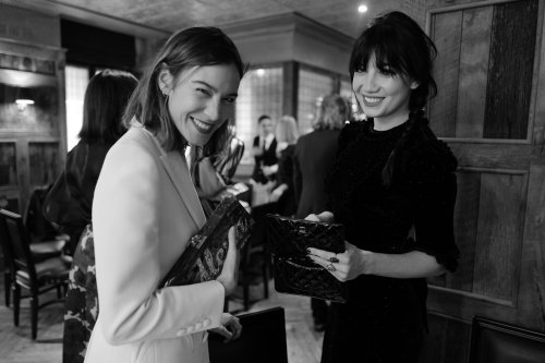 chungit-up:
“Alexa Chung and Daisy Lowe at The Fashion Awards nominees’ lunch in London, England | December 4, 2016
”