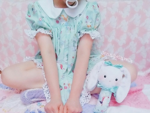 jennibellarella:BabygirlDress & Plush Rattle made by yours truly