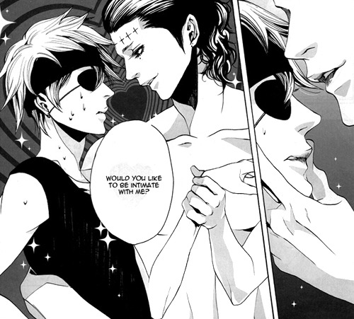 Edi's reading yaoi