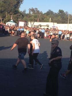 1ddaily-updates:  Niall outside the stadium a few minutes ago! x 