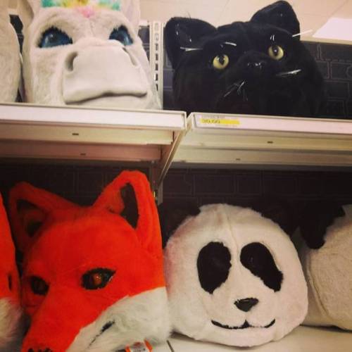 Fun fact, every single one of these full head animal masks will whisper in your ear about how much f