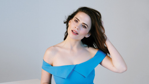 caleysteggy:Hayley Atwell, photo by Peter Yang (x)