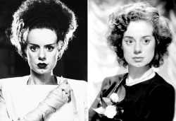 hollywoodlady:  Elsa Lanchester, Maila Nurmi, Carolyn Jones, Yvonne De Carlo and Cassandra Peterson