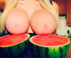 Huge watermelons!