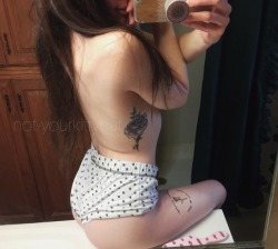 not-yourkittycat:  tattoos &amp; long hair make me feel pretty🥀♡ snapchat | my wishlist ♡