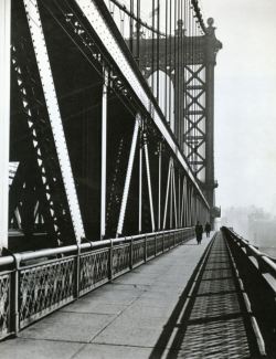 Liquidnight:  Berenice Abbott Manhattan Bridge, November 11, 1936 [Via Le Clown Lyrique]