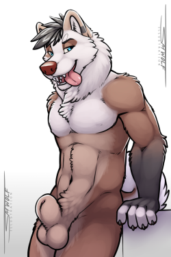 tsaiwolf: CM17: Zeejaroni *pant pant*  Whatcha excited about, boy?? Commissioner: Zeejaroni Patreon / InkedFur / Tumblr / InkBunny / FurAffinity / SoFurry Want to see sketches, personal art not posted, and variants of commissions not posted publicly?