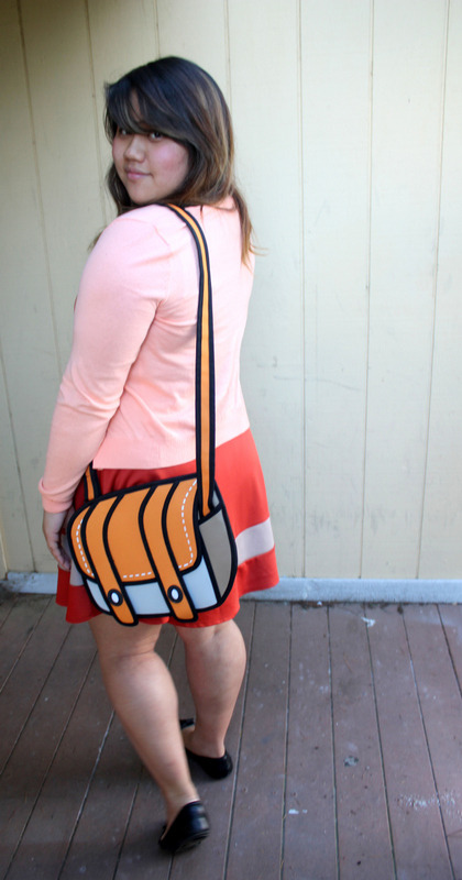 asecondtoforever:  It’s my birthday and I got a cartoon bag what?! &lt;3
