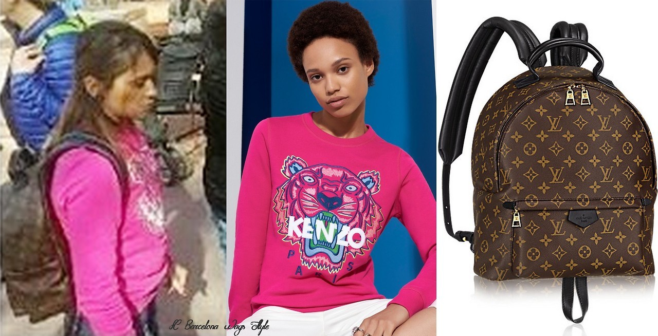 FC Barcelona WAGS Style — Antonela wore a Kenzo Tiger Sweater (€195) and  a