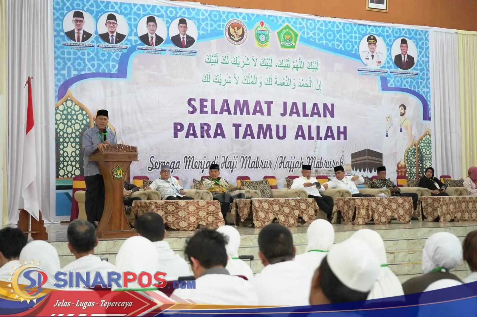 360 Jemaah Calon Haji Kloter 21 Embarkasi Medan Resmi Diberangkatkan ke Tanah Suci