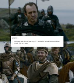 oceeean-child: ayy lmao baratheon bros 