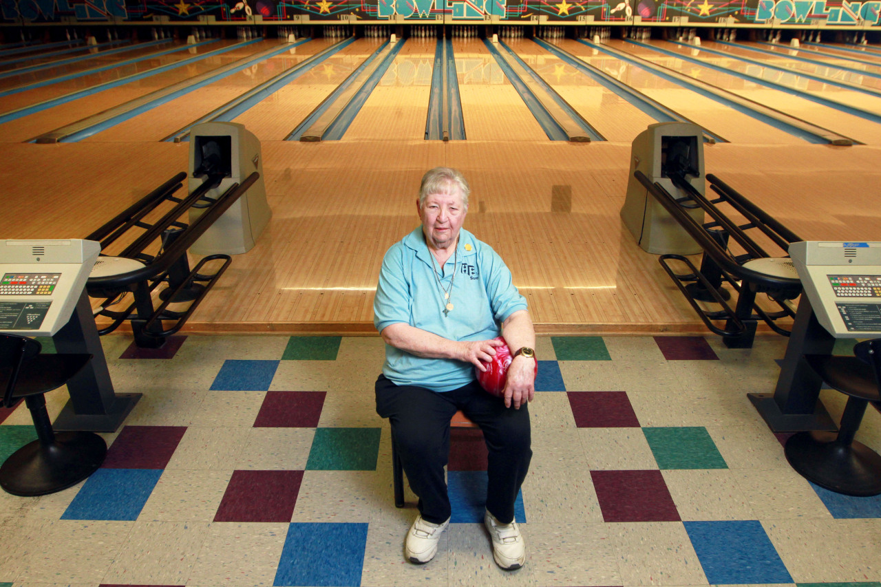kellylafferty:  This is the 56th year 79-year-old Sue Thornton has participated in