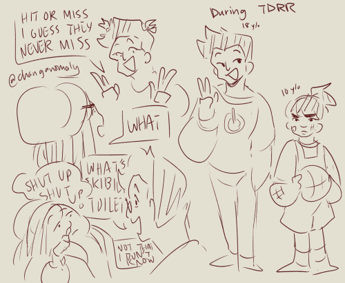 Really Wanted To Draw Some Td Stuff Again! Here's A Headcanon I've Had For Like A While. Devin And MK