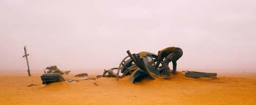madeofcelluloid: ‘Mad Max: Fury Road’, George Miller (2015)My name is Max. My world is fire and bloo