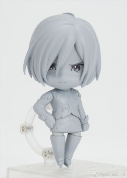 fuku-shuu: Ahhhh can’t wait for the colored prototype of the Yuri Nendoroid! &lt;3 ETA: IT’S COLORED!!! AHHHHHHH THE EXPRESSION AND THE PIROSHKI 