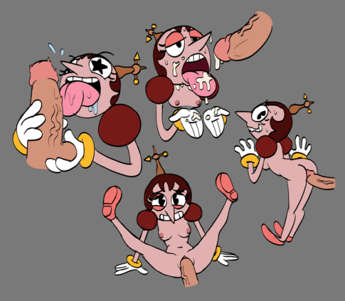 Sex lewd-dewd: A few Hilda Bergs from Cuphead. pictures