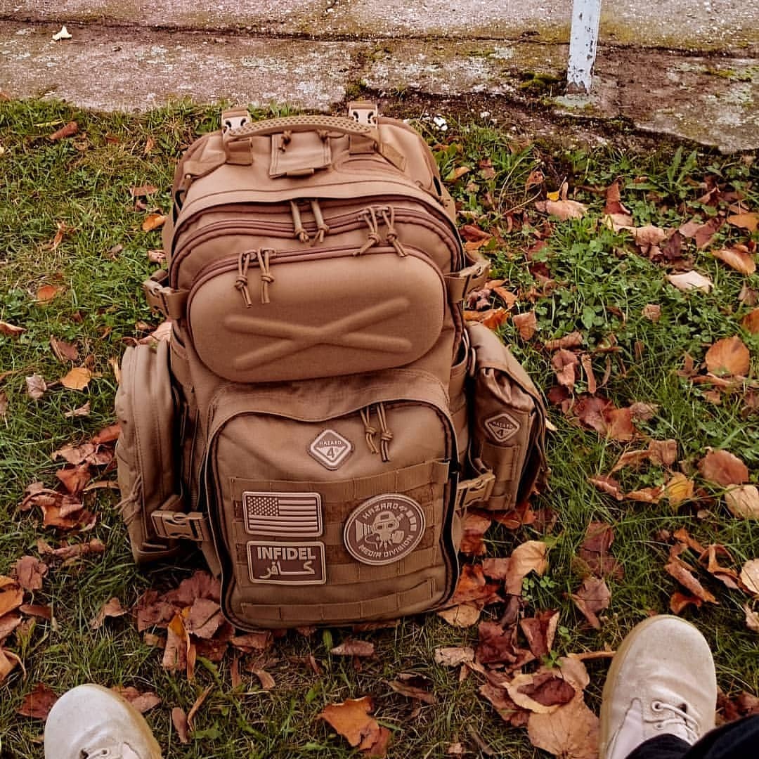 HELL RAYSER — MY HAZARD 4 PATROL BACKPACK WITH THE HAZARD 4 FLIP