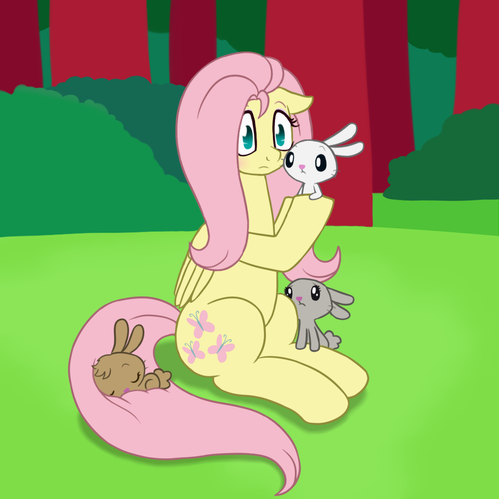 fluttershyanswers:  I love them all…  x3 D'aww~